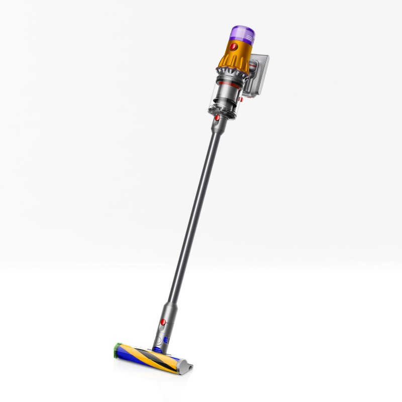 Dyson V12 Slim Absolute Nickel, Violett Beutellos