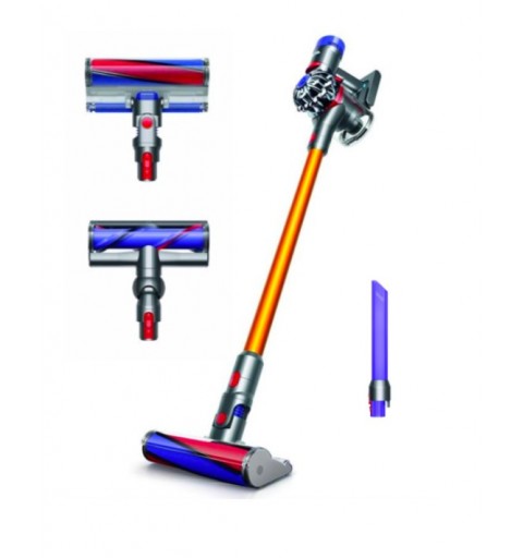 Dyson V8 Absolute + Grigio, Nichel, Giallo Senza sacchetto