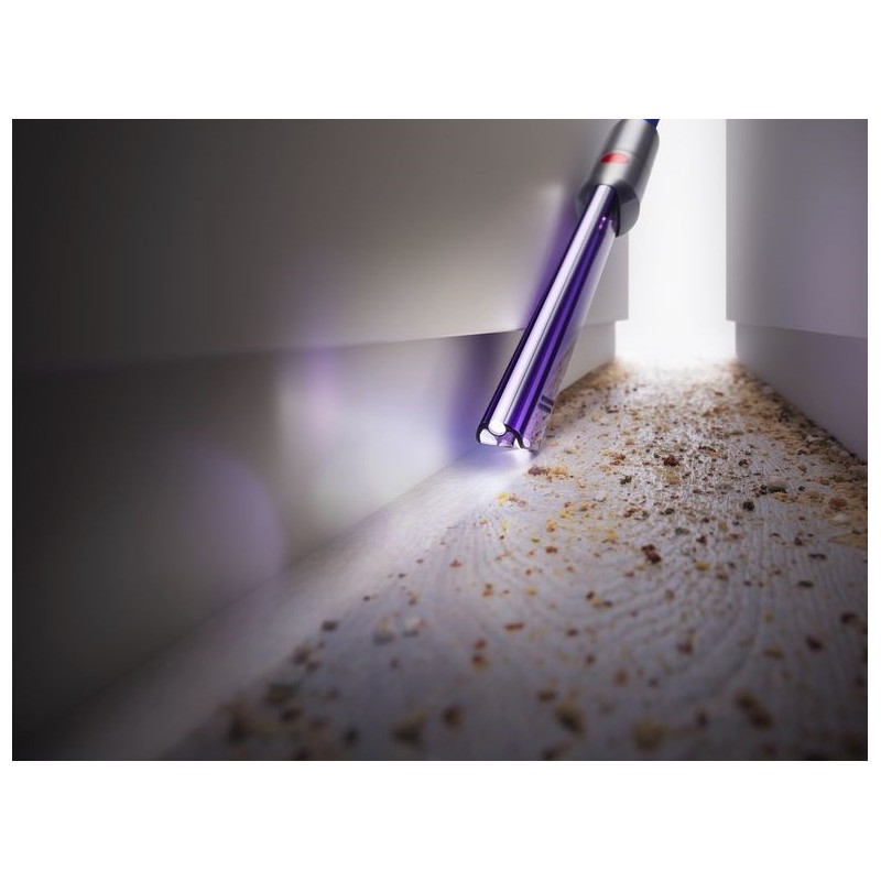 Dyson V8 Absolute + Grigio, Nichel, Giallo Senza sacchetto