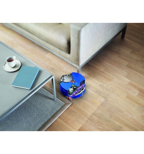 Dyson 360 Heurist robot vacuum 0.33 L Bagless Blue, Nickel