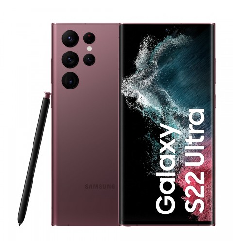Samsung Galaxy S22 Ultra SM-S908B 17.3 cm (6.8") Dual SIM Android 12 5G USB Type-C 12 GB 256 GB 5000 mAh Burgundy