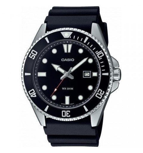 Casio MDV-107-1A1VEF montre Montre bracelet Quartz Noir, Acier inoxydable Acier inoxydable