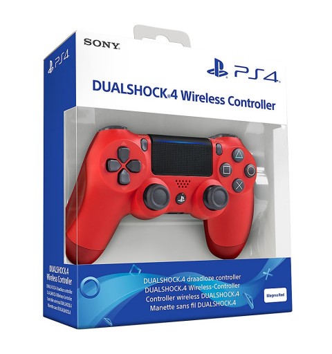 Sony DualShock 4 V2 Rouge Bluetooth USB Manette de jeu Analogique Numérique PlayStation 4