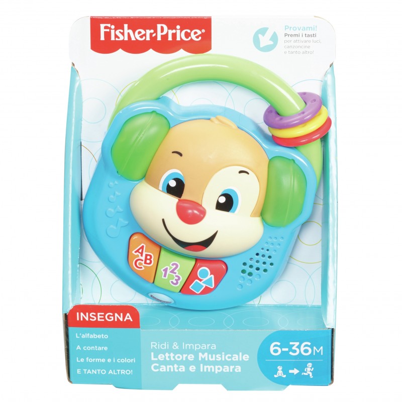 Fisher-Price Lettore Music Canta&Impara