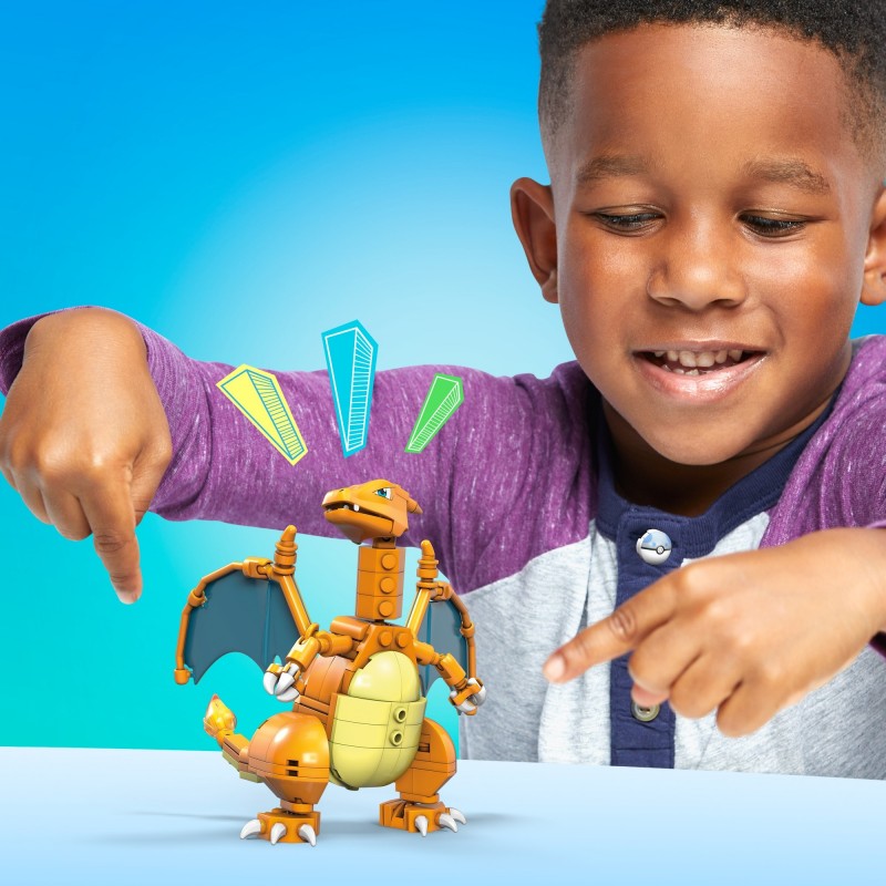 Mega Construx Pokémon Dracaufeu À Construire