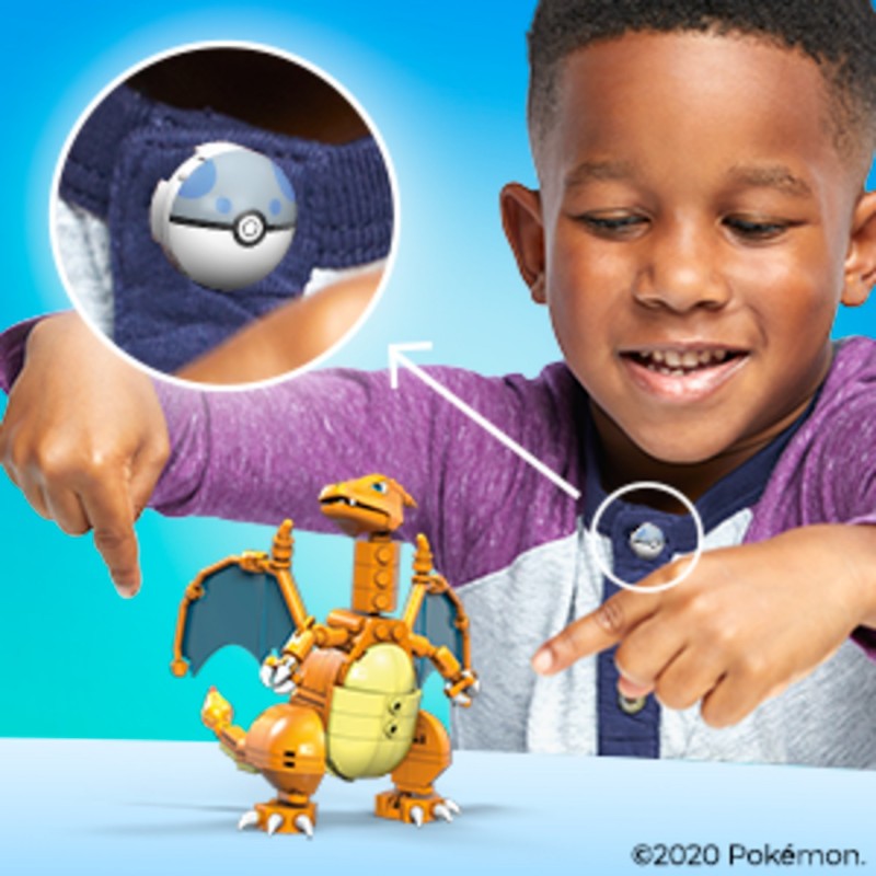 Mega Construx Pokémon Dracaufeu À Construire