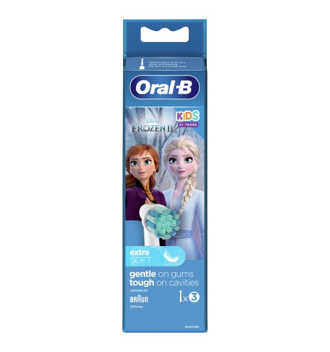 Oral-B 80352082 cepillo de cabello 3 pieza(s) Blanco