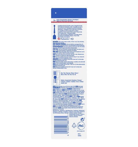 Oral-B 80352667 testina per spazzolino 3 pz Blu, Bianco
