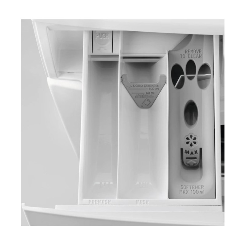 Electrolux EW7F472WBI machine à laver Charge avant 7 kg 1151 tr min D Blanc