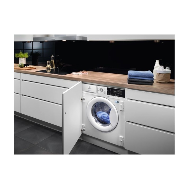 Electrolux EW7F472WBI machine à laver Charge avant 7 kg 1151 tr min D Blanc