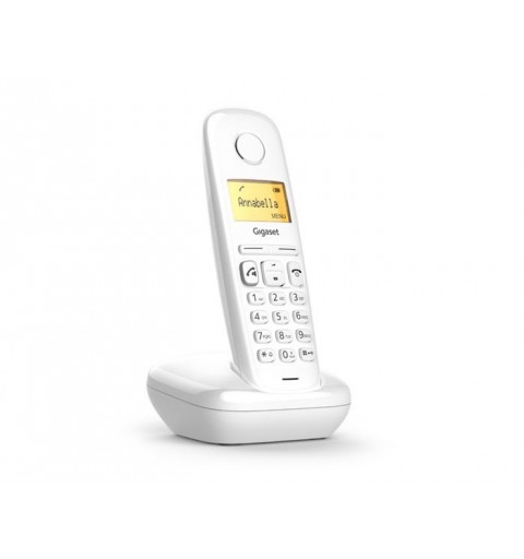 Gigaset A270 Teléfono DECT Identificador de llamadas Blanco