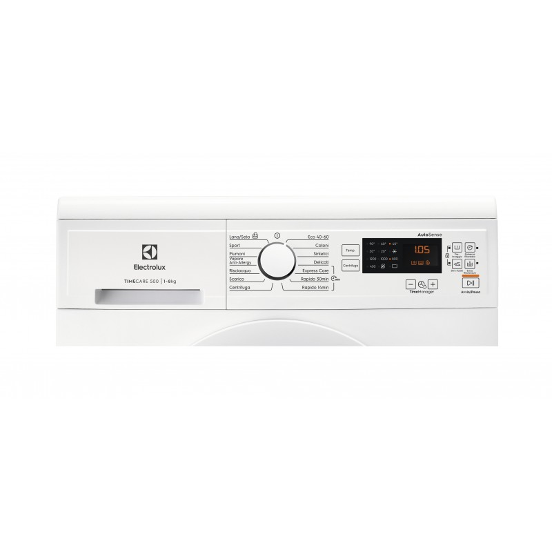 Electrolux EW2F5820WG lavadora Carga frontal 8 kg 1151 RPM B Blanco