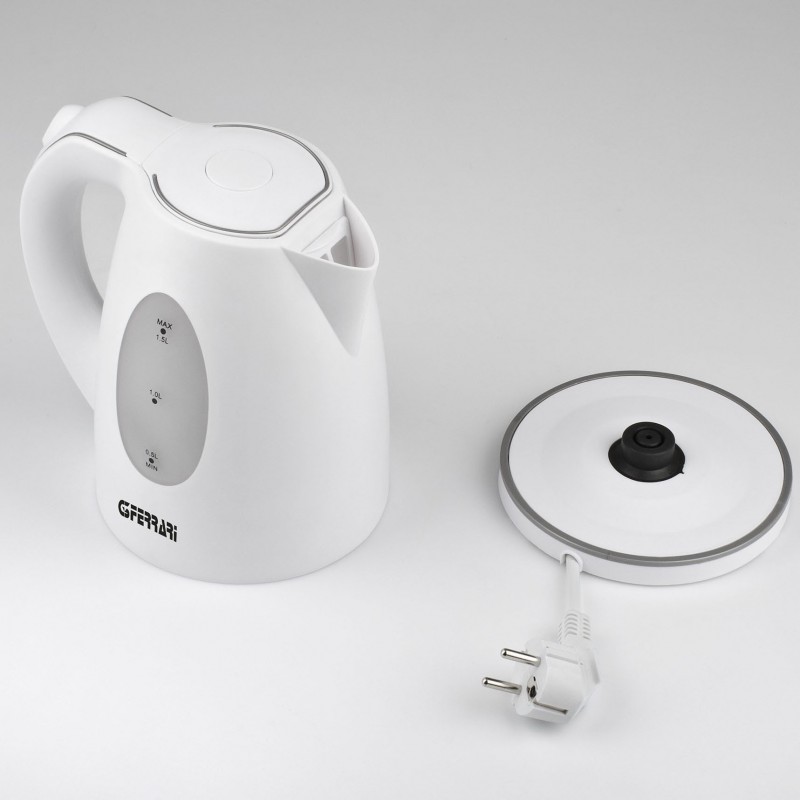 G3 Ferrari Relax electric kettle 1.5 L 2000 W White