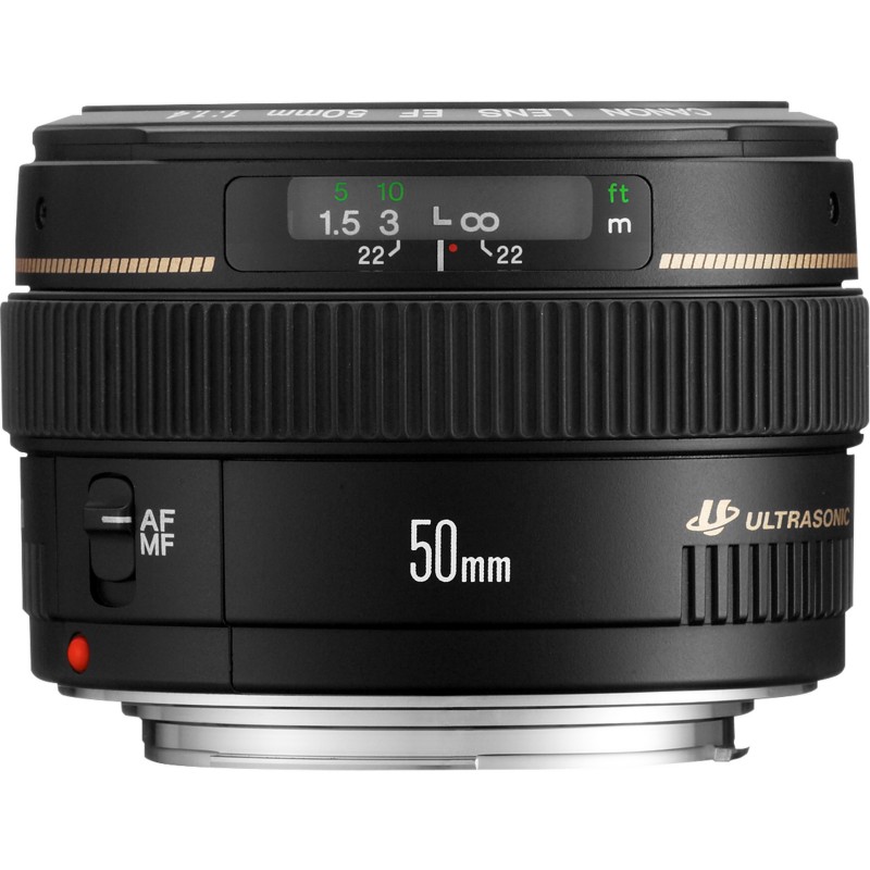 Canon EF 50mm f 1.4 USM Lens