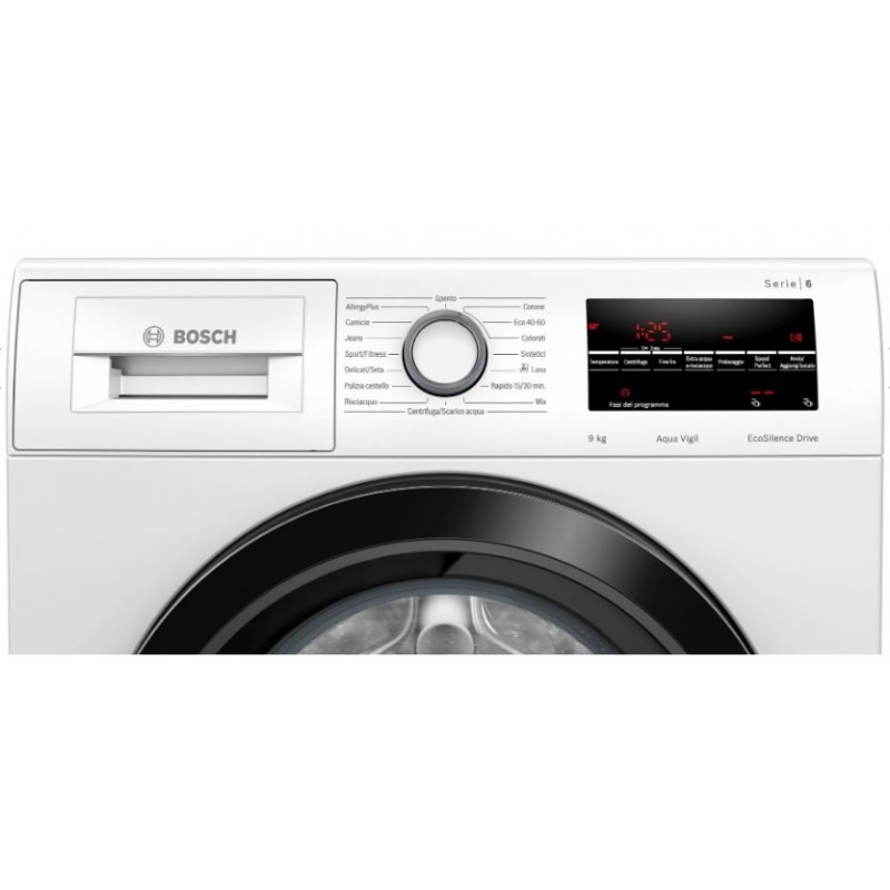 Bosch Serie 6 WAU28T29EN machine à laver Charge avant 9 kg 1400 tr min Blanc