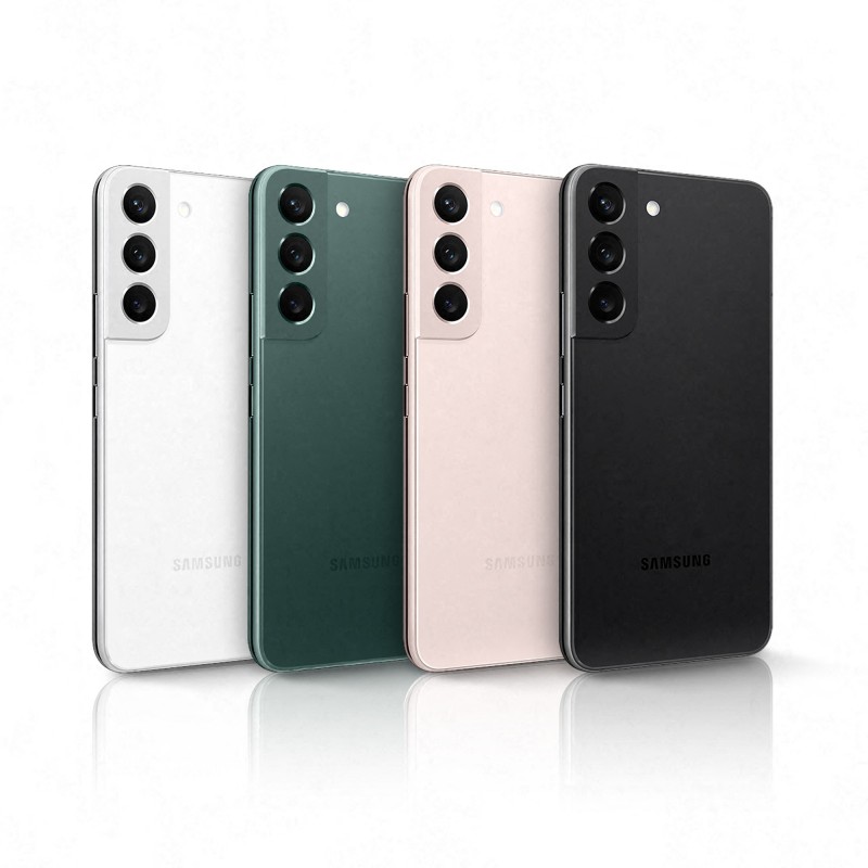 Samsung Galaxy S22 SM-S901B 15,5 cm (6.1 Zoll) Dual-SIM Android 12 5G USB Typ-C 8 GB 128 GB 3700 mAh Weiß