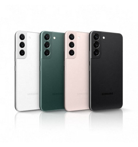 Samsung Galaxy S22 SM-S901B 15,5 cm (6.1 Zoll) Dual-SIM Android 12 5G USB Typ-C 8 GB 128 GB 3700 mAh Weiß