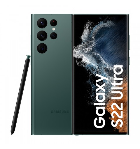 Samsung Galaxy S22 Ultra SM-S908B 17,3 cm (6.8") SIM doble Android 12 5G USB Tipo C 12 GB 512 GB 5000 mAh Verde