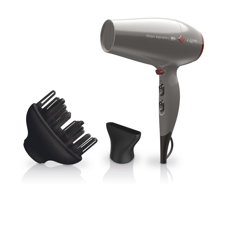 GA.MA Titan Keratin Diamond 3D 2300 W Grey