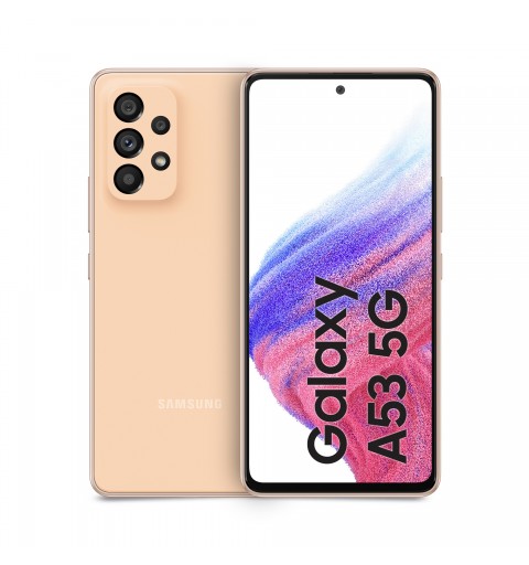 Samsung Galaxy A53 5G SM-A536B 16,5 cm (6.5") Ranura híbrida Dual SIM Android 12 USB Tipo C 6 GB 128 GB 5000 mAh Durazno