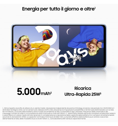 Samsung Galaxy A53 5G SM-A536B 16,5 cm (6.5") Ranura híbrida Dual SIM Android 12 USB Tipo C 6 GB 128 GB 5000 mAh Durazno