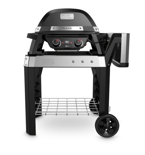 Weber Pulse 2000 Barbecue Carrello Elettrico Nero, Argento 2200 W
