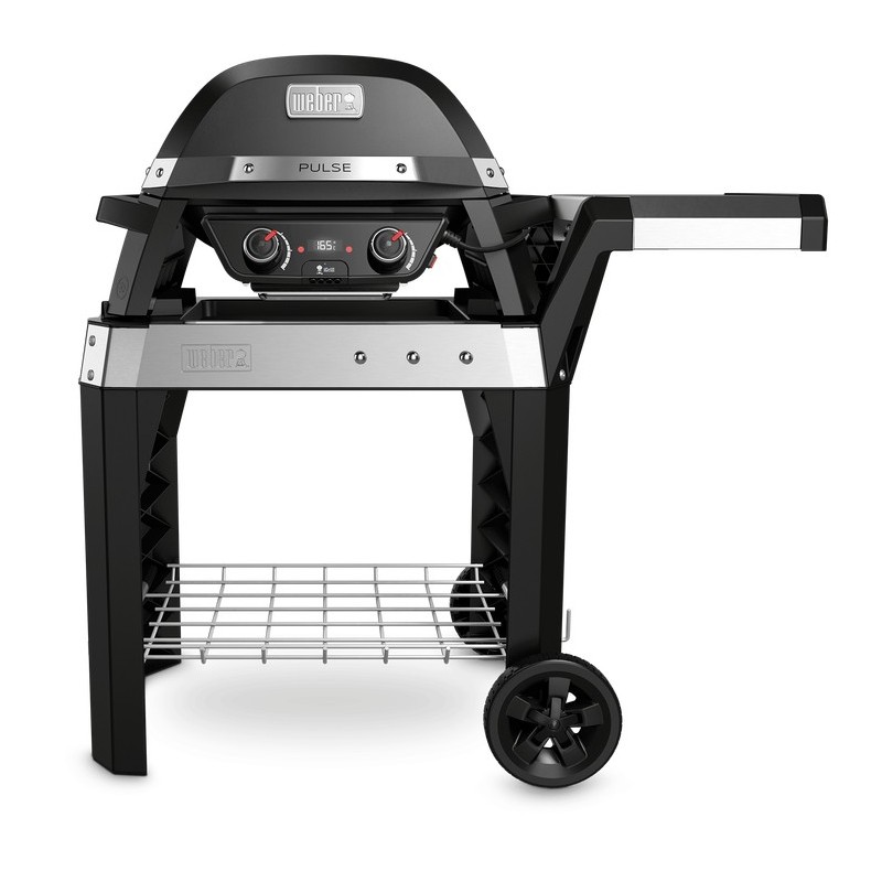 Weber Pulse 2000 Barbecue Cart Electric Black, Silver 2200 W