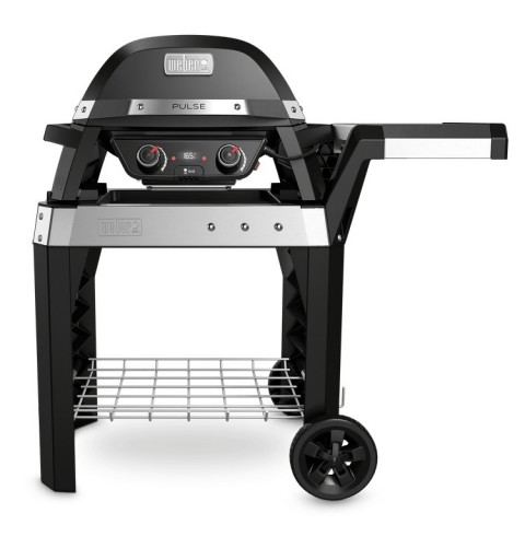 Weber Pulse 2000 Barbecue Carrello Elettrico Nero, Argento 2200 W