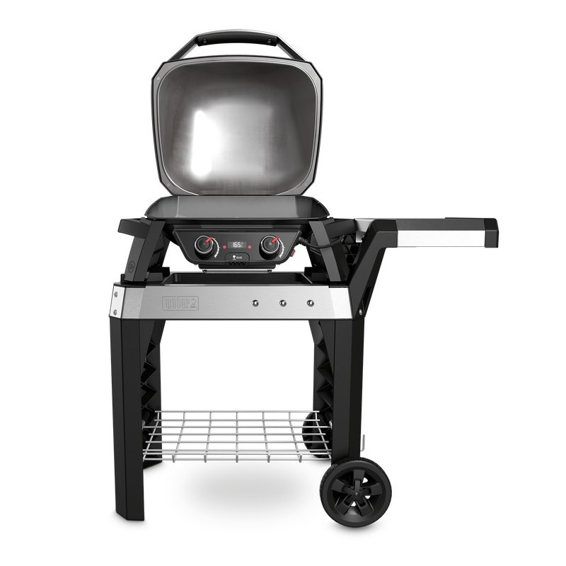 Weber Pulse 2000 Grill Wagen Elektro Schwarz, Silber 2200 W