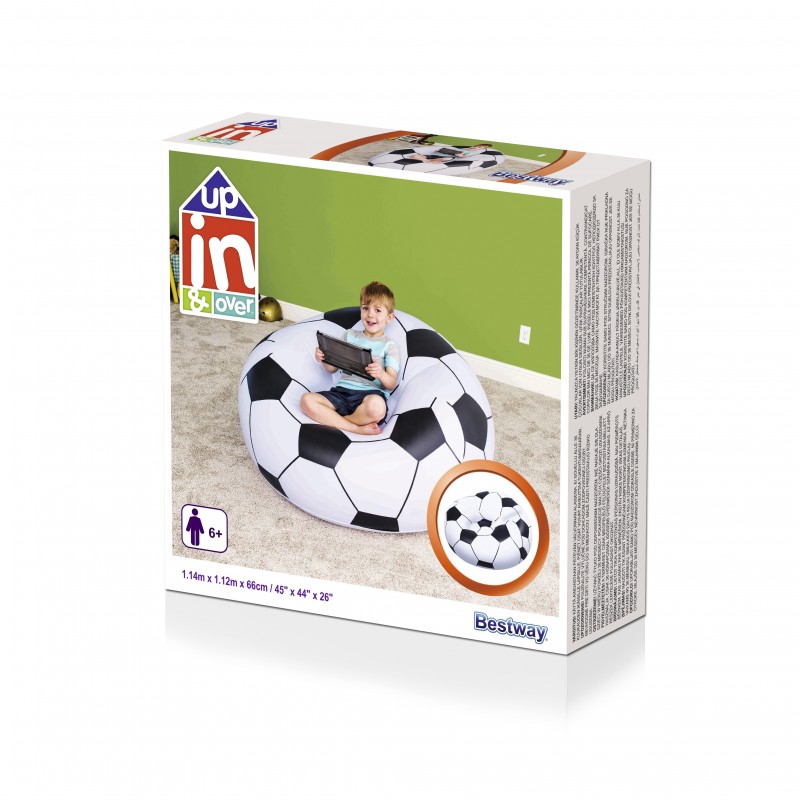 Bestway InflatableBeanless Soccer Ball Chair