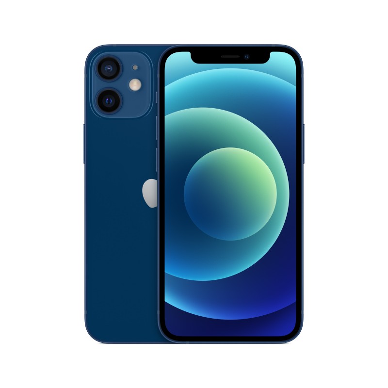 Apple iPhone 12 mini 13,7 cm (5.4 Zoll) Dual-SIM iOS 14 5G 64 GB Blau