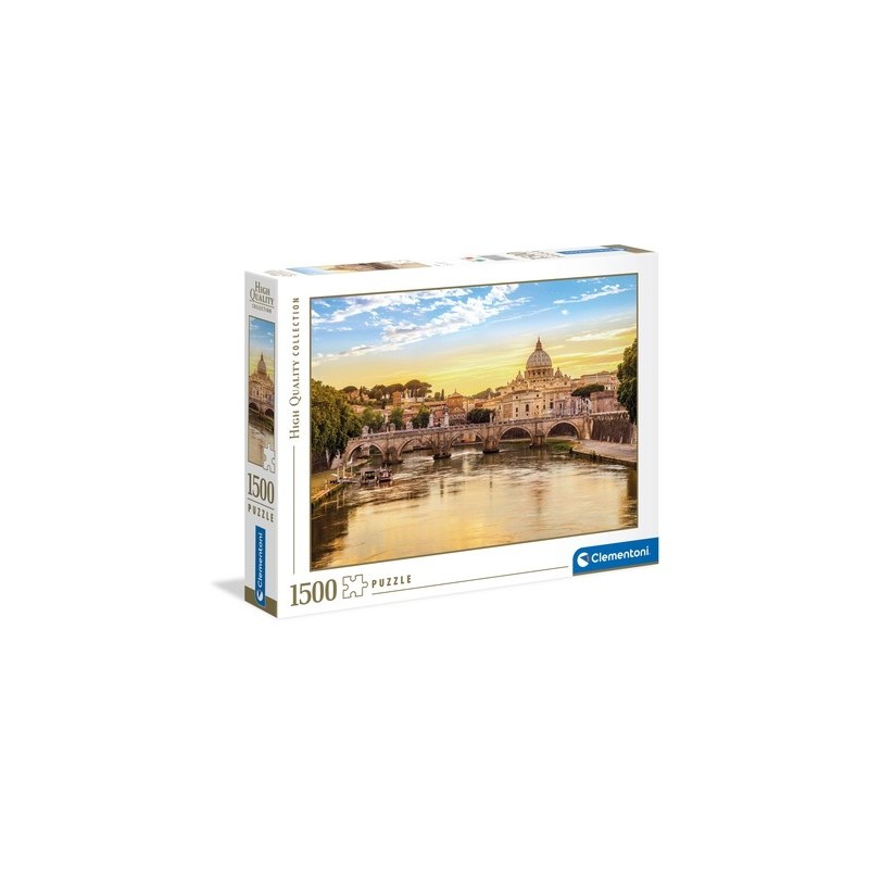 Clementoni Rome Puzzle 1500 pz Città