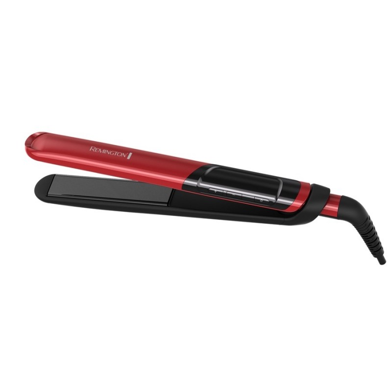 Remington S9600 Utensilio de peinado Plancha de pelo Caliente Rojo 3 m