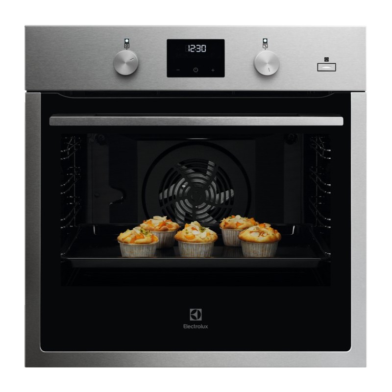 Electrolux KODGS20TX four 72 L 2990 W A+++ Noir, Acier inoxydable