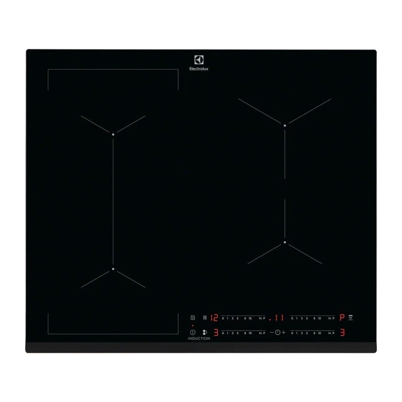 Electrolux EIL63443 Schwarz Integriert 59 cm Zonen-Induktionskochfeld 4 Zone(n)