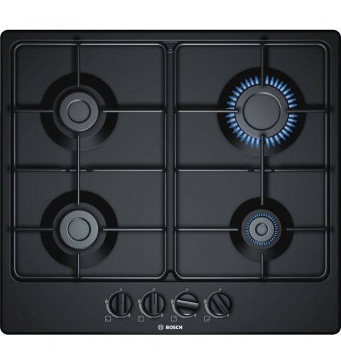 Bosch Serie 4 PGP6B6B80 hob Black Built-in Gas 4 zone(s)