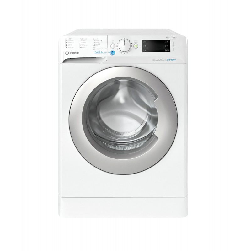 Indesit BWE 101485X WS IT lavatrice Caricamento frontale 10 kg 1400 Giri min B Bianco
