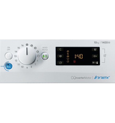 Indesit BWE 101485X WS IT lavadora Carga frontal 10 kg 1400 RPM B Blanco