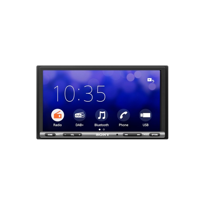 Sony XAVAX3250ANT receptor multimedia para coche Negro 55 W Bluetooth