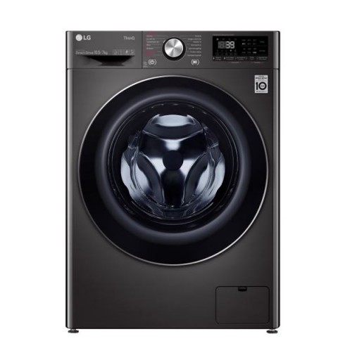 LG F4DV710H2SE Lavasciuga Intelligente AIDD 10,5/7 kg Vapore TurboWash 360 1400 Giri/min Carica frontale Classe E