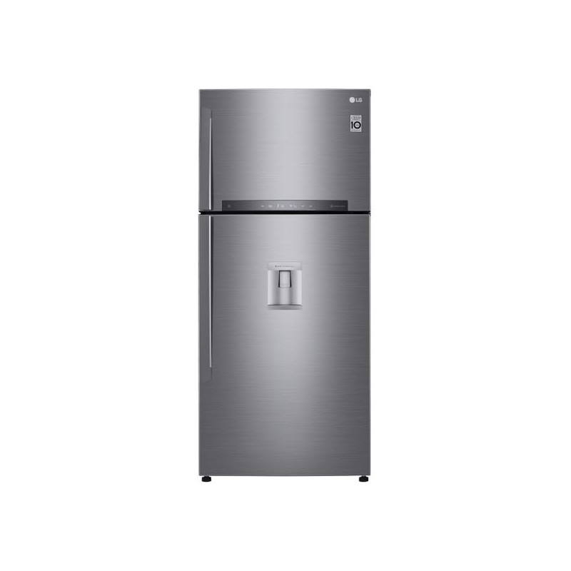 LG GTF744PZPZD Frigorifero No Frost Doppia porta Acciaio inossidabile 509 Litri