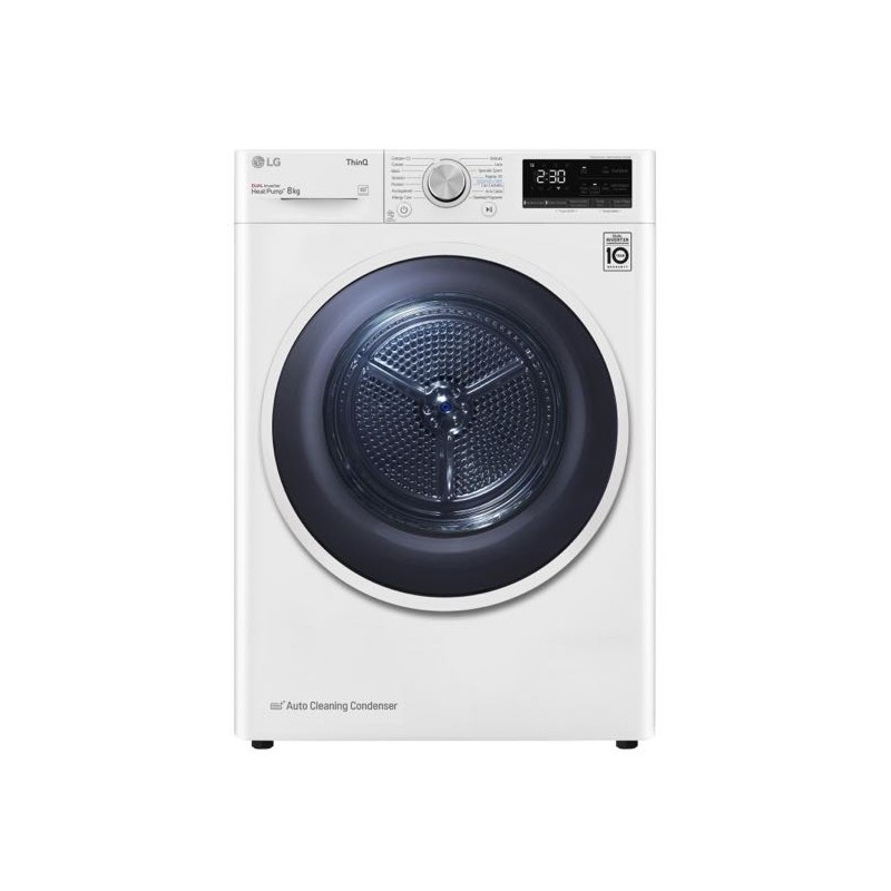 LG RH80V9AVHN Asciugatrice 8 kg Libera installazione Carica frontale A+++