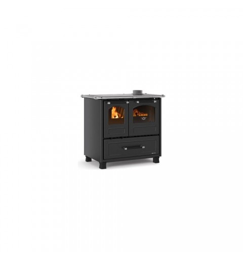 Cucina legna Nordica Family 4,5 Nero 7014001classe A+