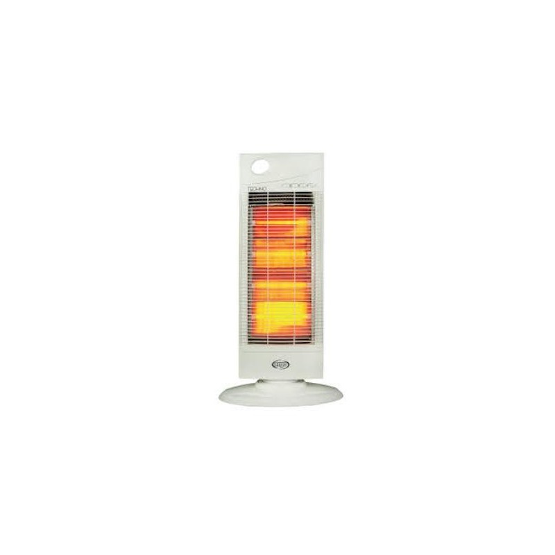Argoclima TECHNO electric space heater Indoor White 1200 W Quartz electric space heater