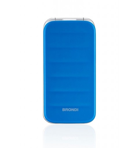 Brondi Fox 4,5 cm (1.77") 74 g Blu, Argento Telefono cellulare basico