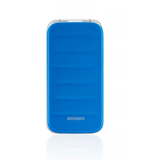 Brondi Fox 4,5 cm (1.77") 74 g Blu, Argento Telefono cellulare basico