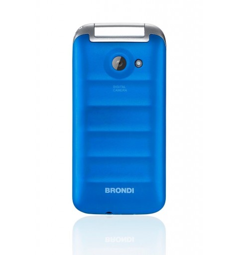 Brondi Fox 4,5 cm (1.77") 74 g Blu, Argento Telefono cellulare basico