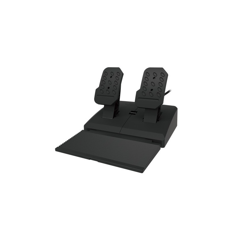 Hori NSW-228U mando y volante Negro, Rojo USB Volante + Pedales Analógico Nintendo Switch