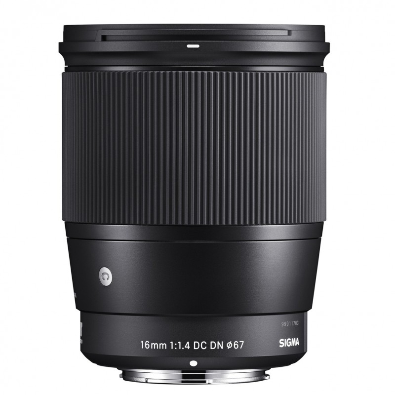 Sigma 16mm F1.4 DC DN | C MILC Obiettivo ampio Nero