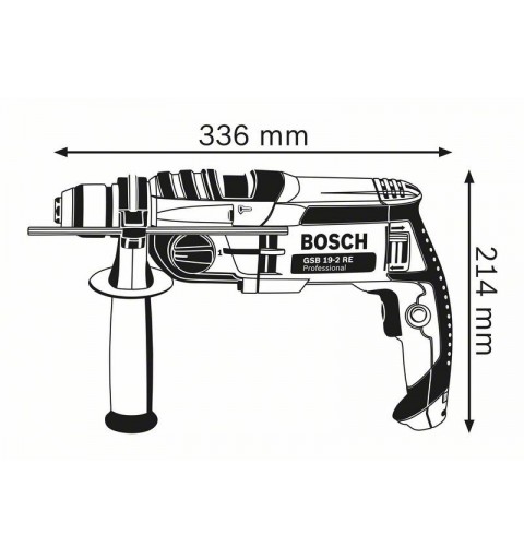 Bosch Schlagbohrmaschine GSB 19-2 RE Professional